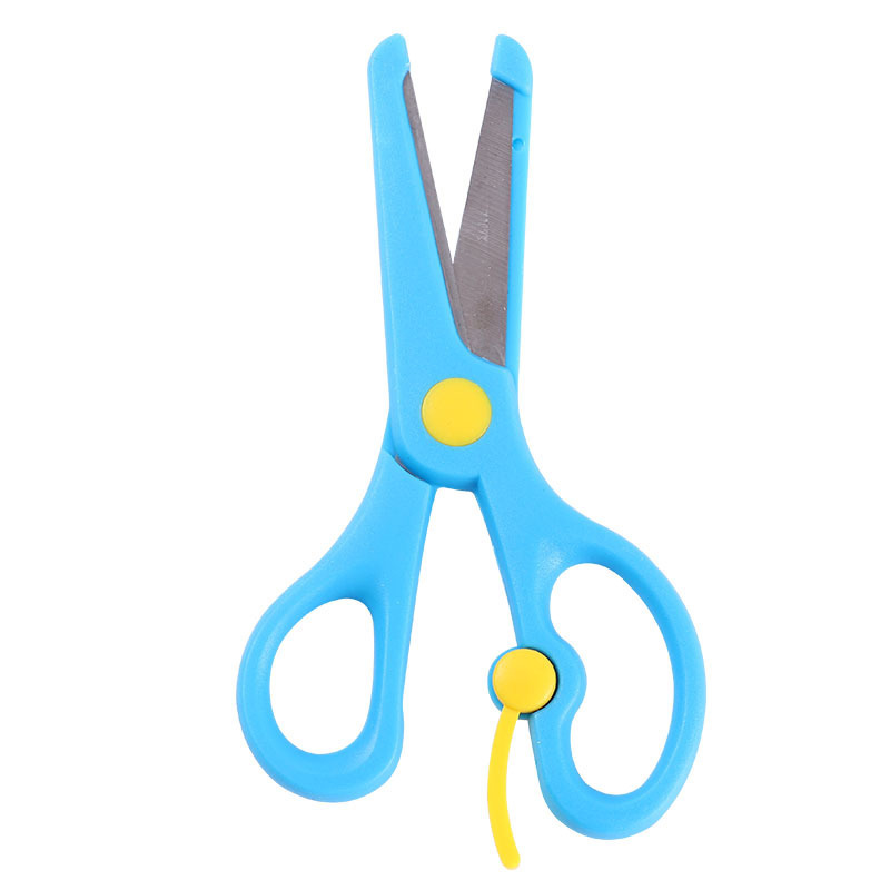 Factory Supply Art Scissors Children Paper Cut by Hand DIY Do Not Hurt Hands Kindergarten Students Paper Cutting Scissors Wholesale