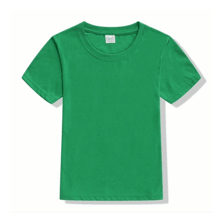 Cotton Customized T-shirt Short-Sleeved Children's Advertising Shirt T-shirt Printed Logo Printing Kindergarten Primary School Student DIY Business Attire