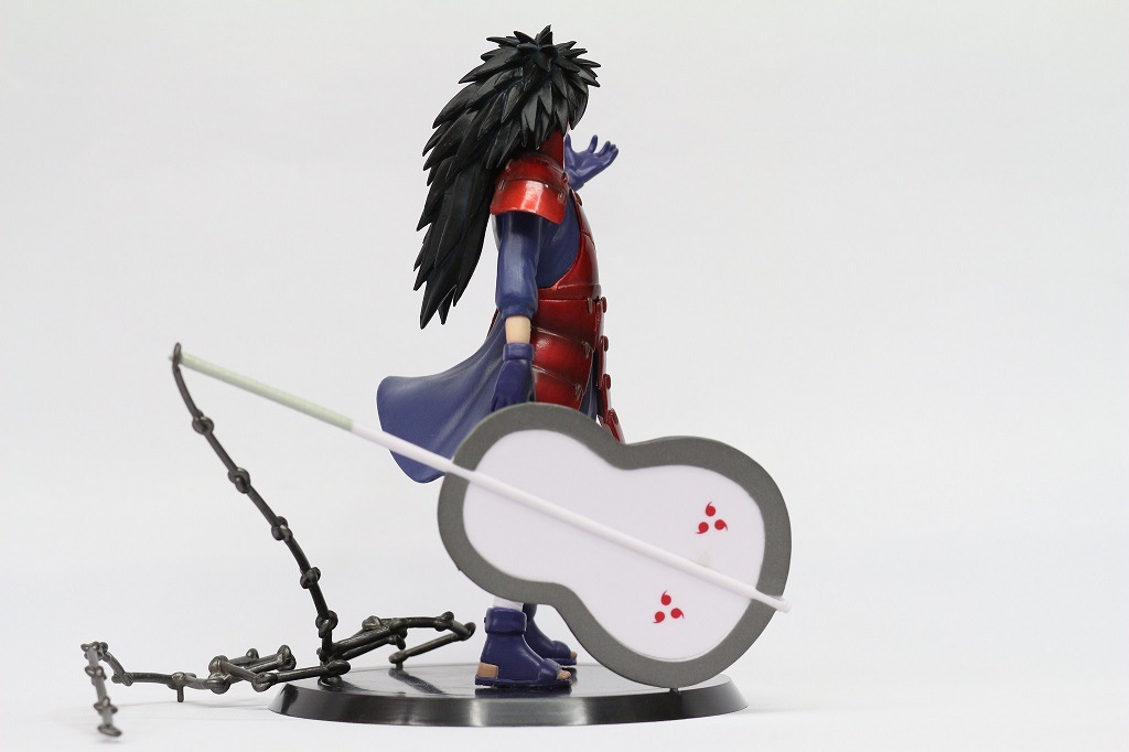 动漫 火影忍者 宇智波斑手办团扇 忍者大战木叶摆件