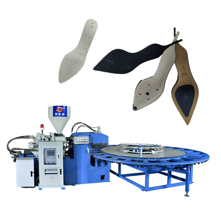 圆盘式舞蹈鞋鞋底机器成型机注塑pp中底机