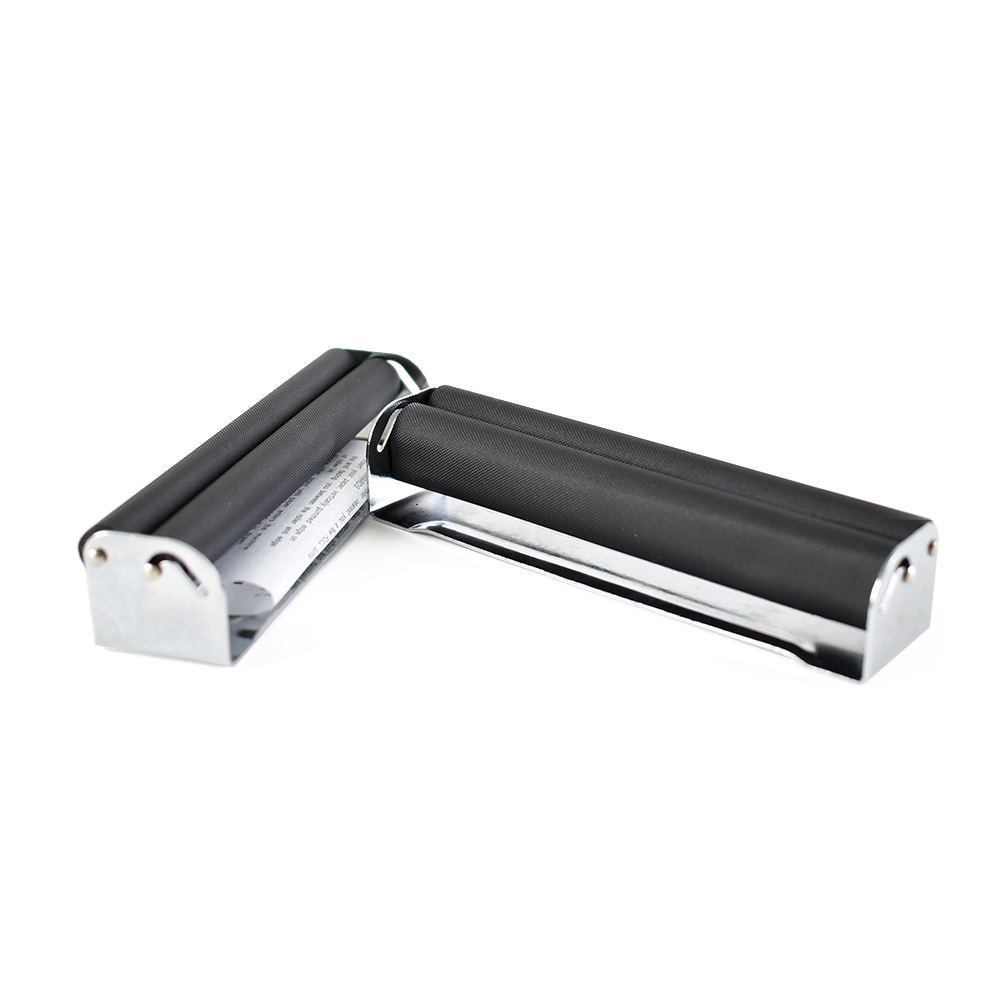 现货批发金属卷烟机 手动卷烟器 拉烟器 黑色110mm填烟器