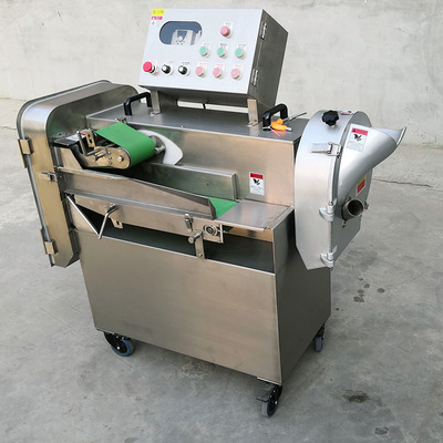 新款902多功能切菜机 大型商用全自动双头学校食堂净菜加工设备