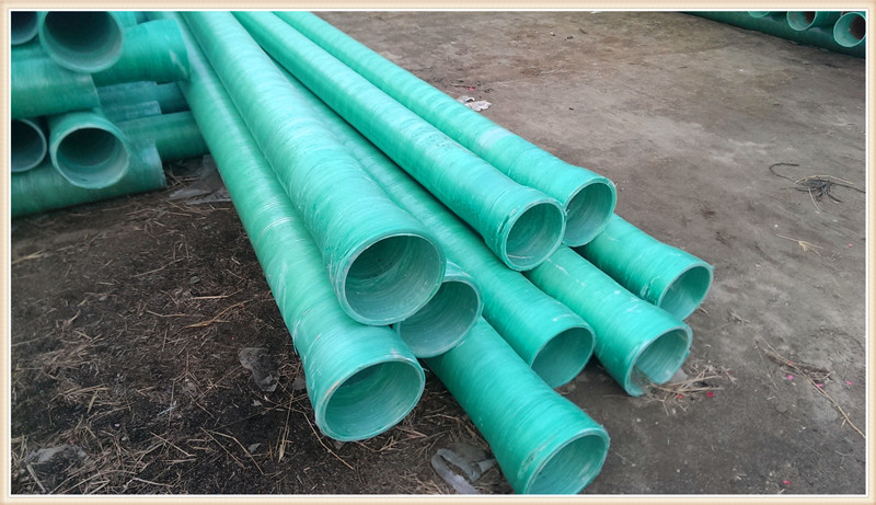 玻璃钢电力管100玻璃纤维缠绕电缆导管200夹砂管通风电缆护套150