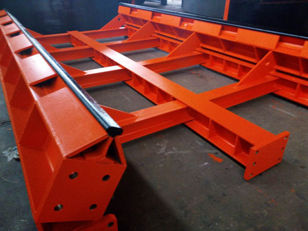 盾构机反力架实物照片 盾构机始发反力架图纸加工设计