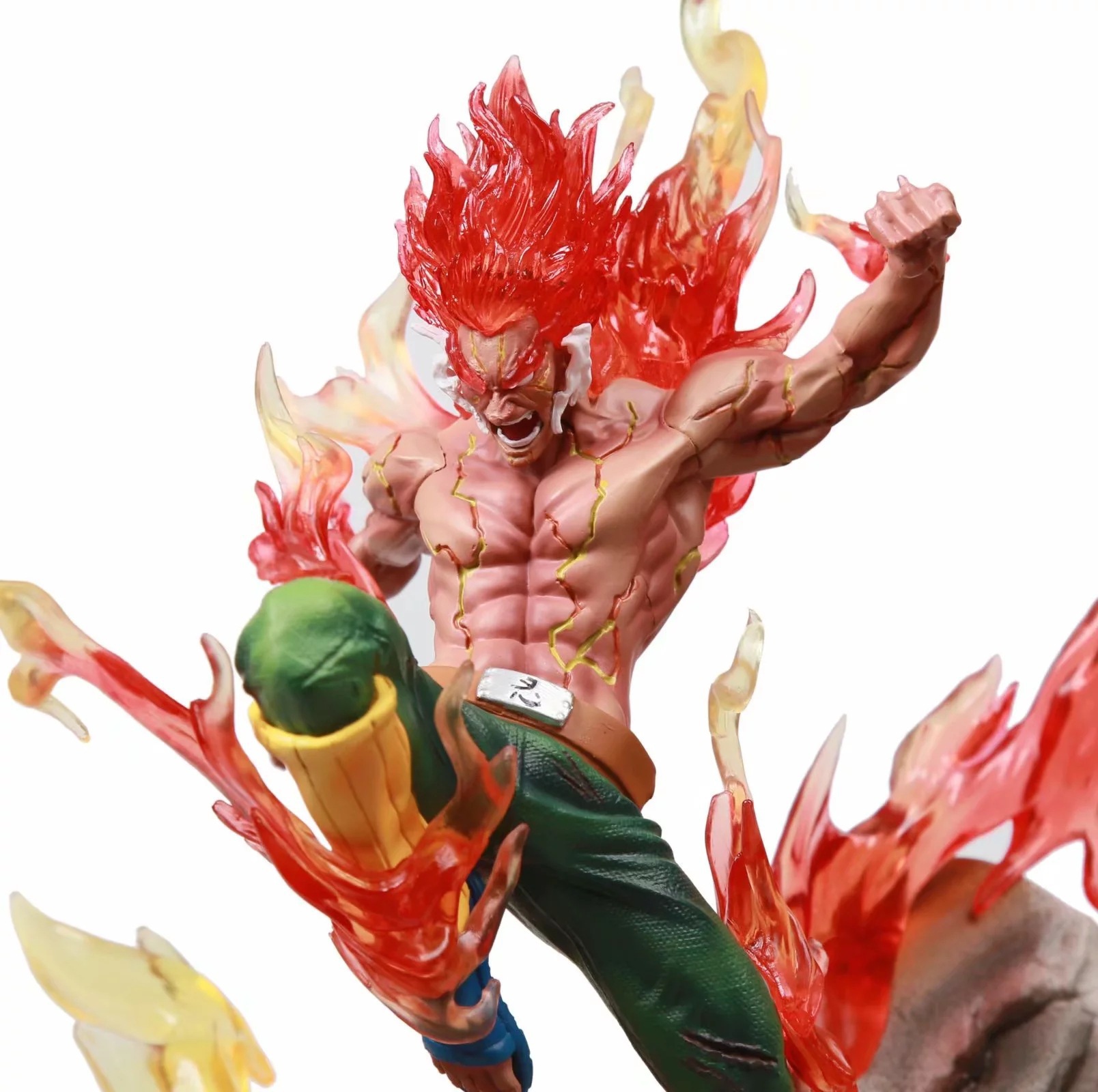 2019新款火影最强态夜凯八门遁甲gk夜凯带灯发光雕像模型盒装手办