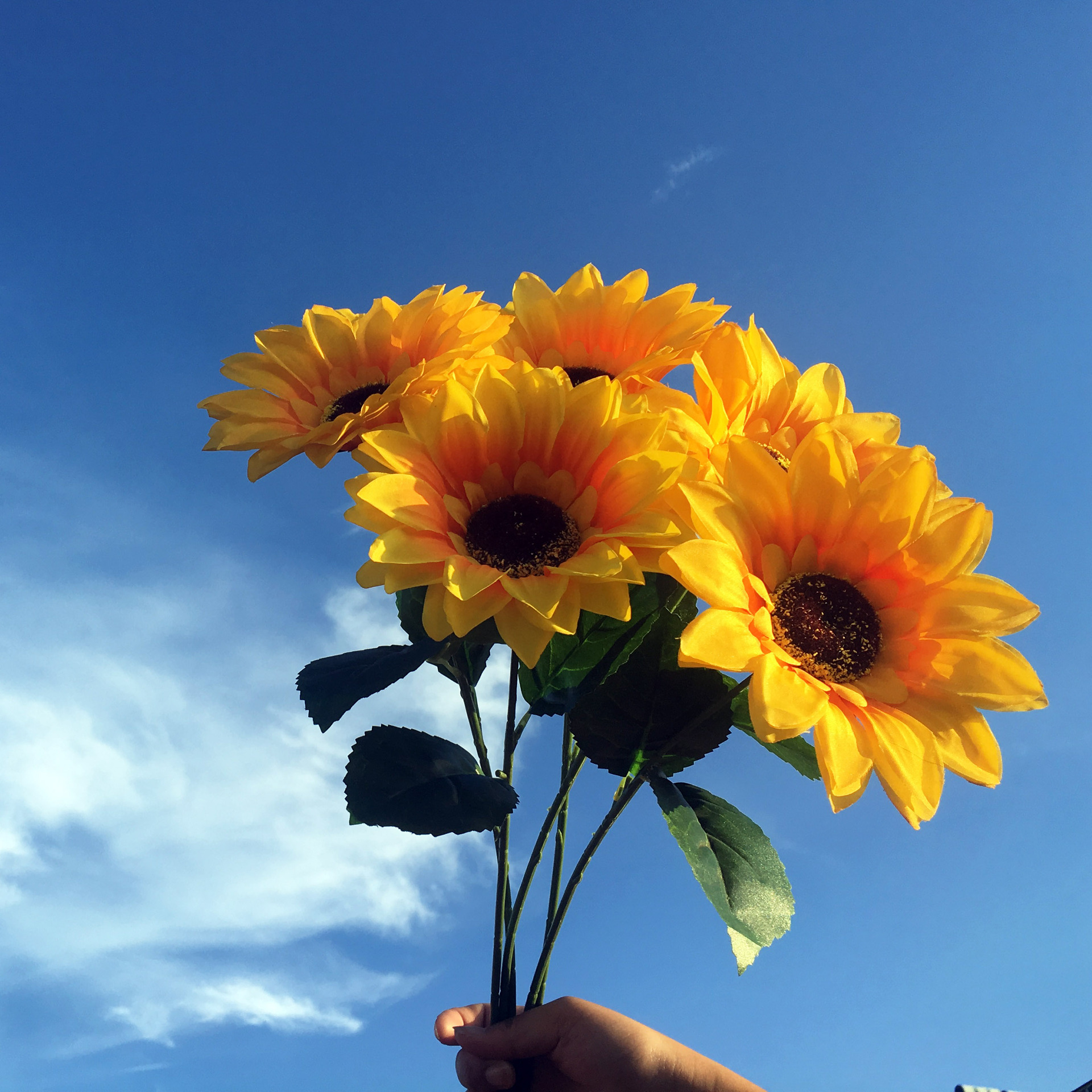 单支向日葵仿真向日葵  单支太阳花假花摄影道具婚庆户外软装绢花