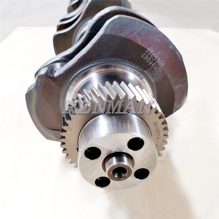 康明斯qsc qsl发动机曲轴3965008进口工程机械柴油机锻钢曲轴批发