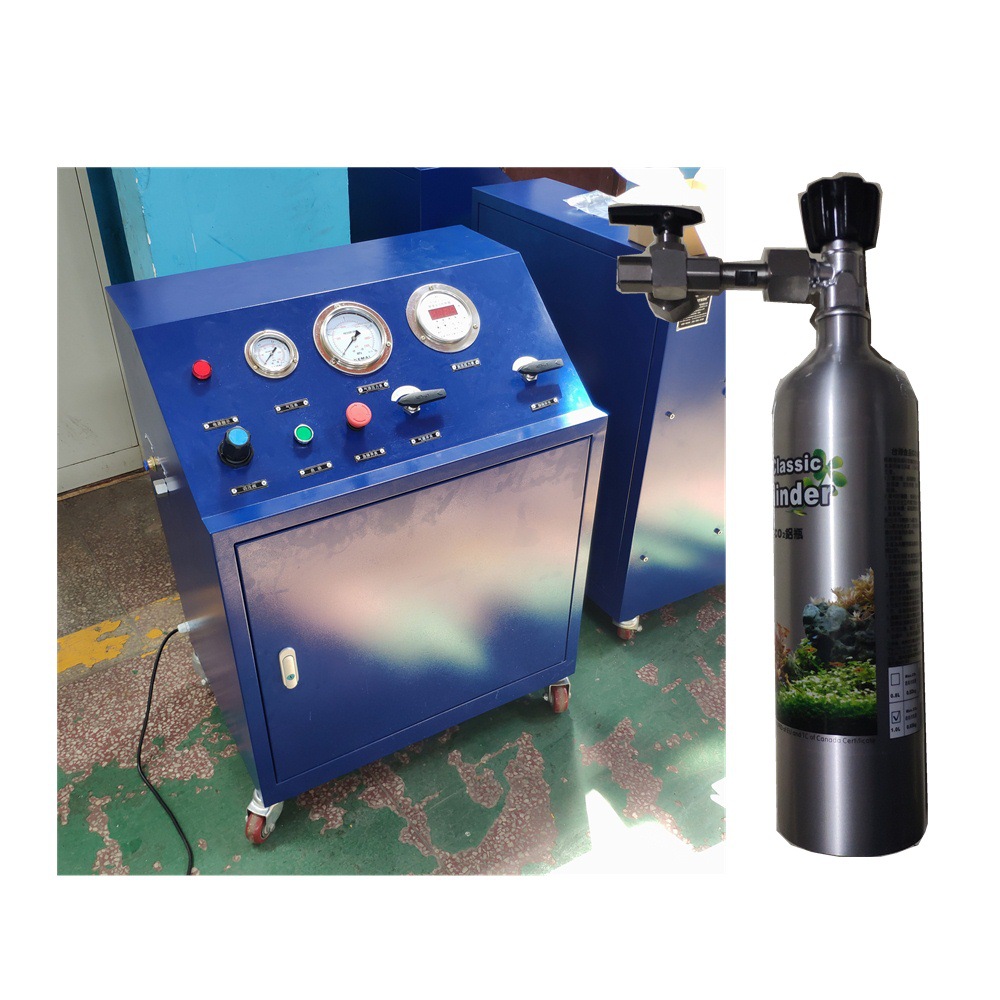 小气瓶充装机co2充装接头二氧化碳水草气瓶充装机12l瓶灌装机