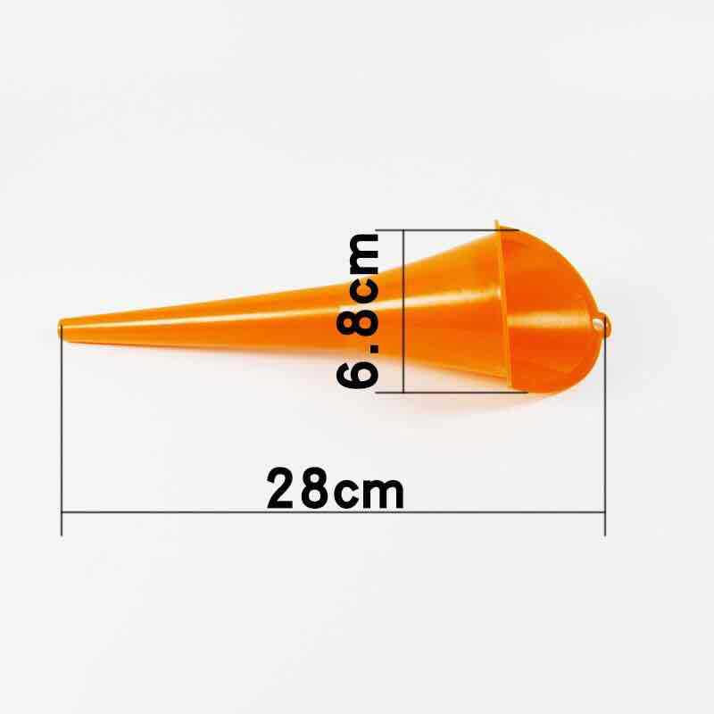 斜口加长嘴漏斗万用机油加长加油漏斗 多功能家用