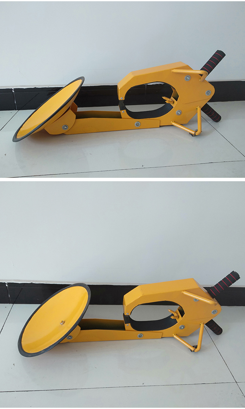 厂家直销车轮吸盘锁加厚防撞加厚车位锁 汽车停车位占位锁价格