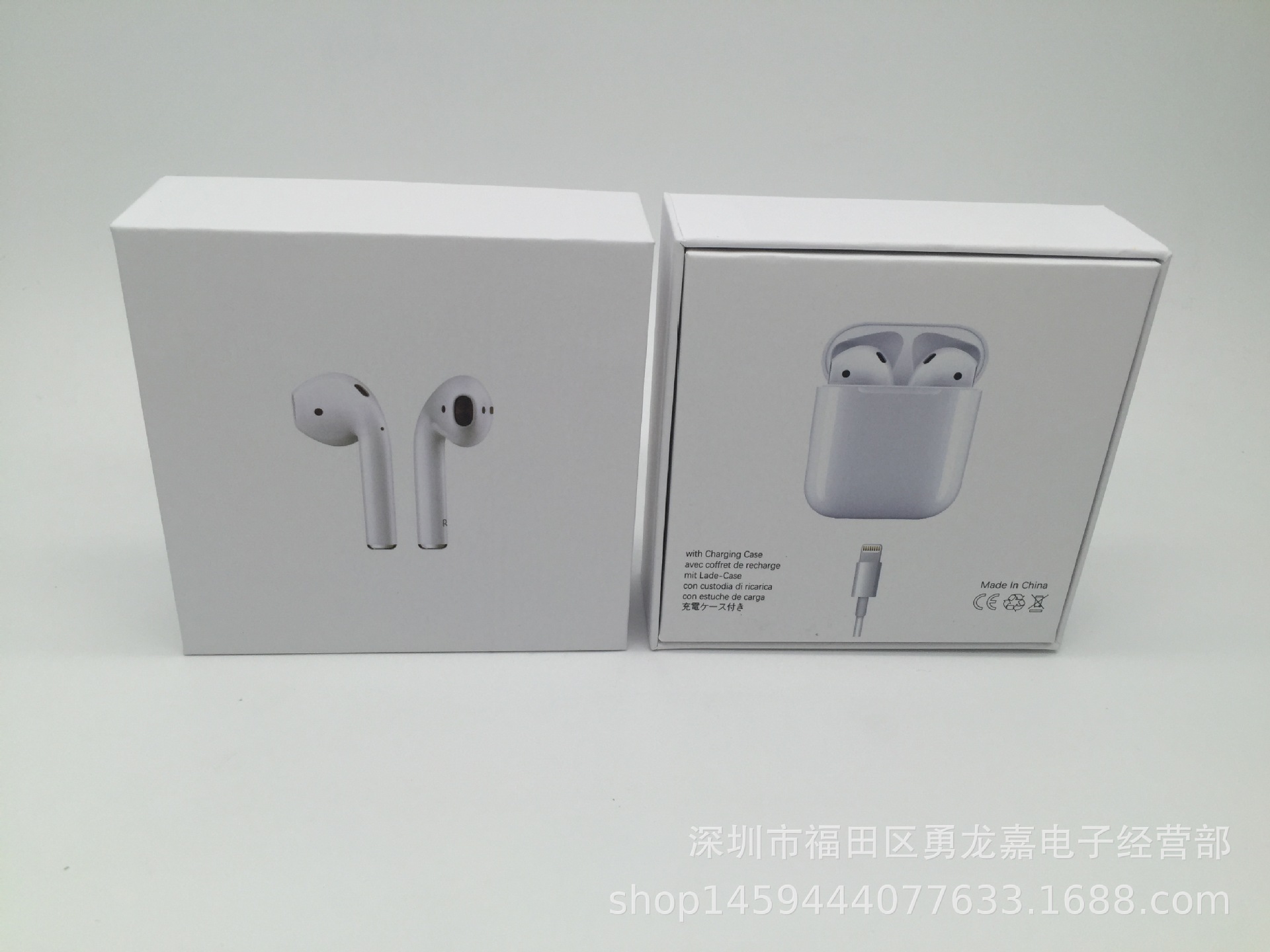 厂家直销苹果蓝牙耳机包装盒 中性三代包装盒 tws天地盖