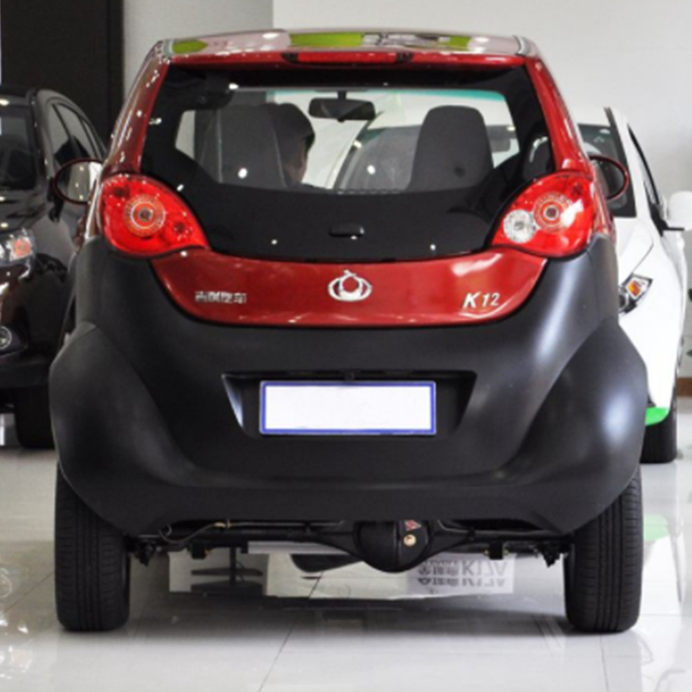 新款新能源全球鹰k12两座三门成人电动车接送孩子