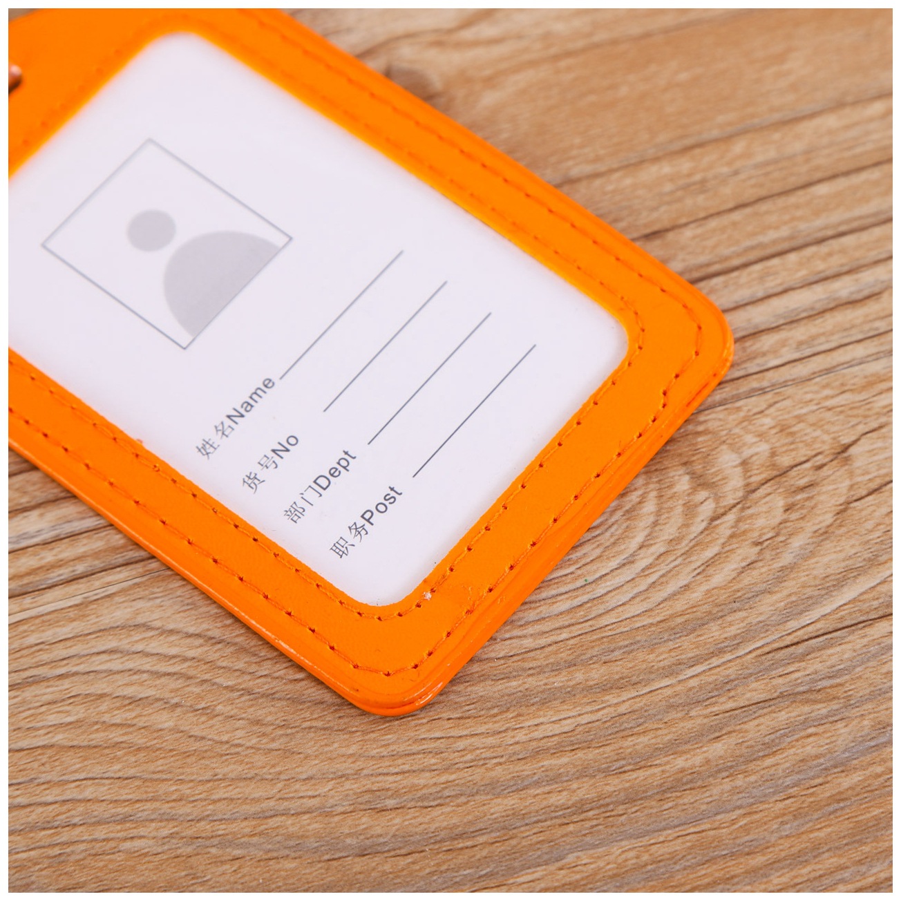 精美透明吊牌工作证胸卡塑料卡套展会工作牌证件卡员工挂绳套挂牌