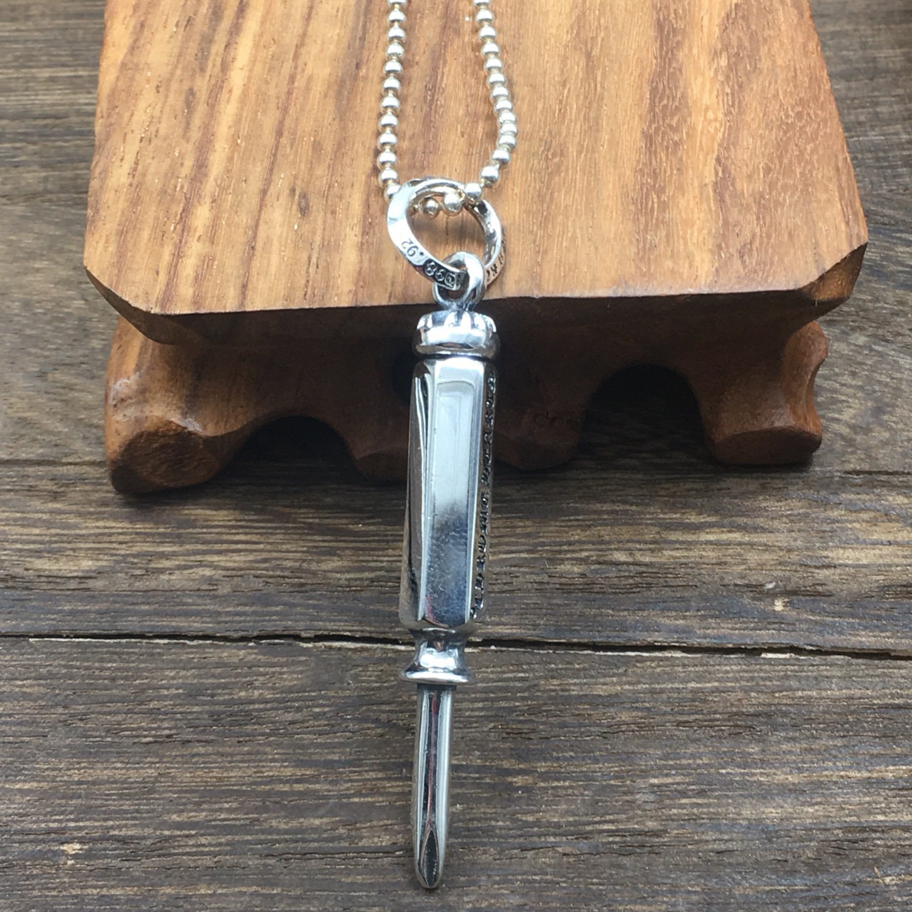 欧美时尚饰品敢死队项链男士纯银霸气吊坠个性装饰潮人男刻字