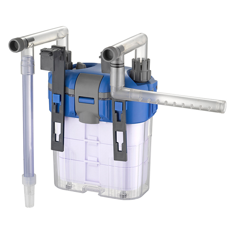 奥德赛cfs118鱼缸外过滤器壁挂式过滤桶外置草缸过滤设备小滤桶