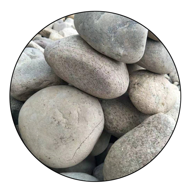 景观园林别墅装修造景鹅卵石 自然石公园大型刻字门牌景石河卵石