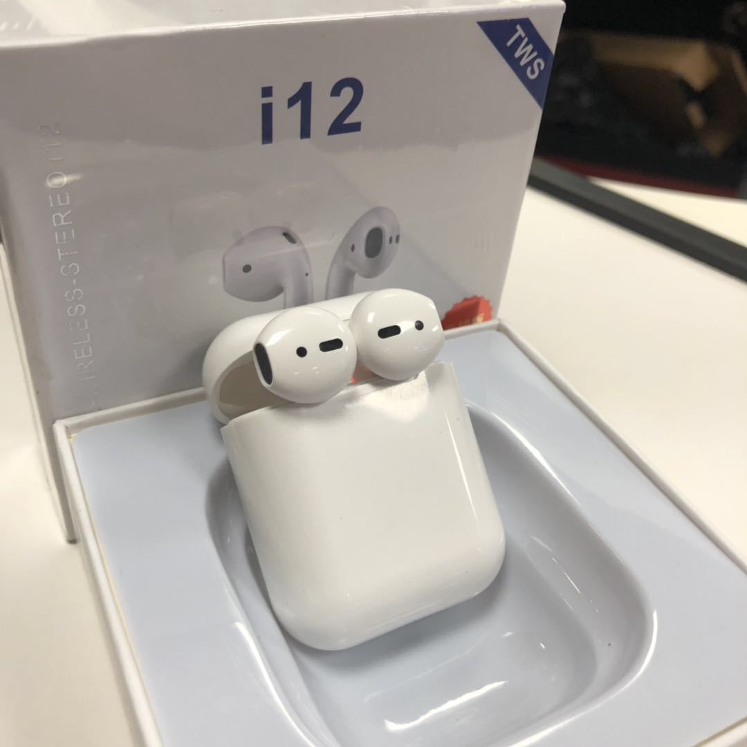 新i12tws无线蓝牙耳机双耳运动5.0双通真无线立体声运动外贸爆款