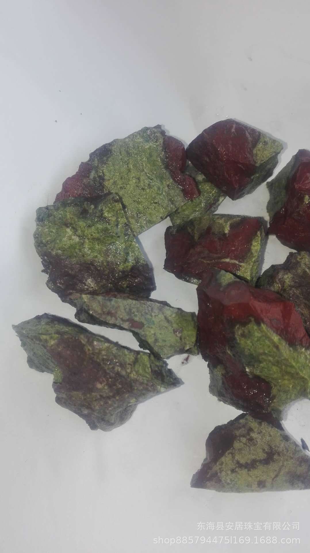 天然龙血石水晶原石