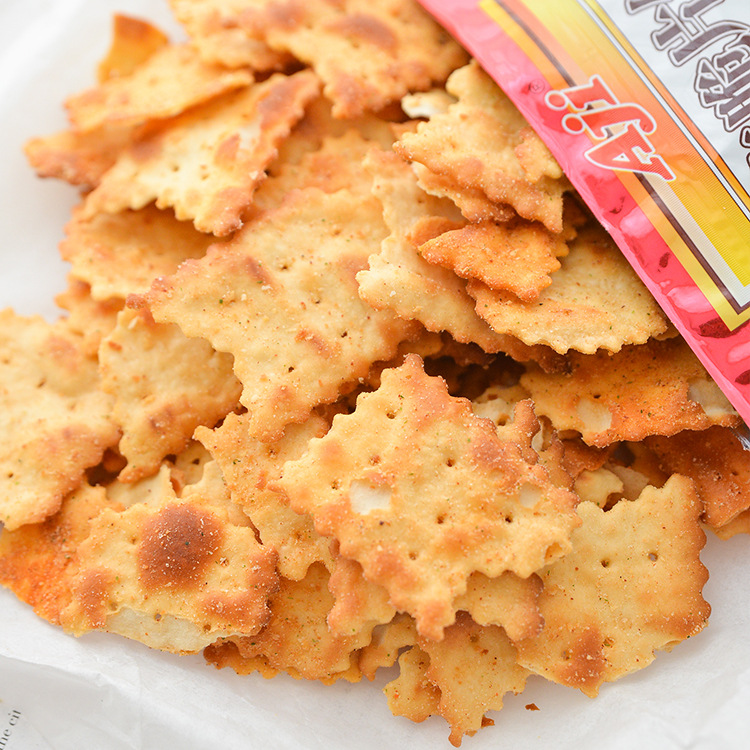 aji惊奇脆片饼干系列 5种口味苏打饼干休闲小吃