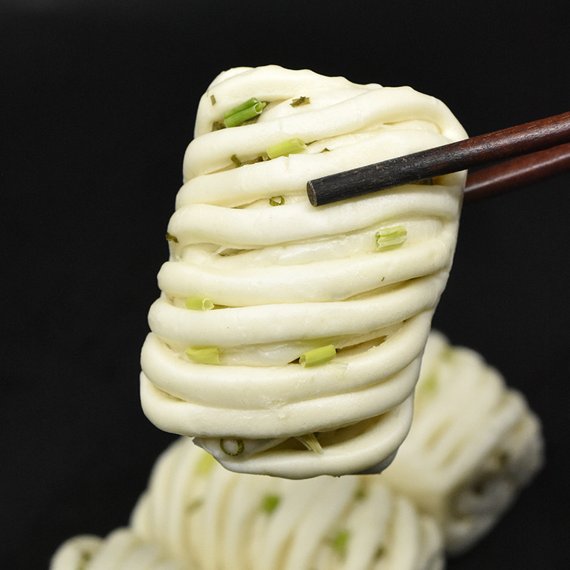 安井葱油小花卷馒头1000g咸味酒店特色半成品早餐