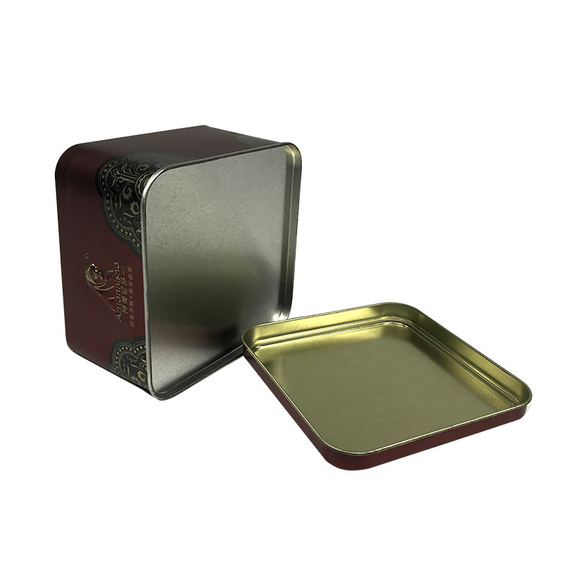 厂家定制马口铁礼品盒定制茶叶礼盒长方形手表礼盒保健品铁盒