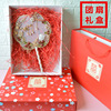 Manufactor wholesale bride wedding circular fan Gift box White cardboard Box Fan Gift box Wedding celebration Fan Box