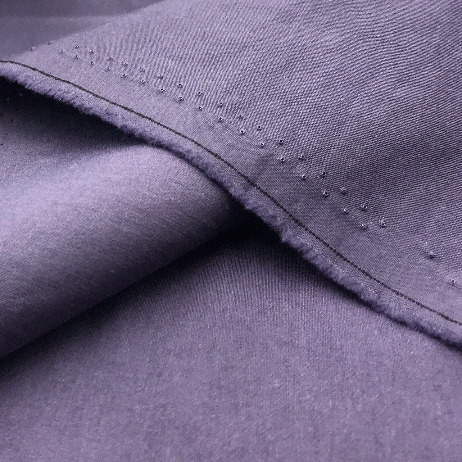 高密锦棉皱 平纹tr锦纶优质风衣面料工作服制服外套纯色梭织面料