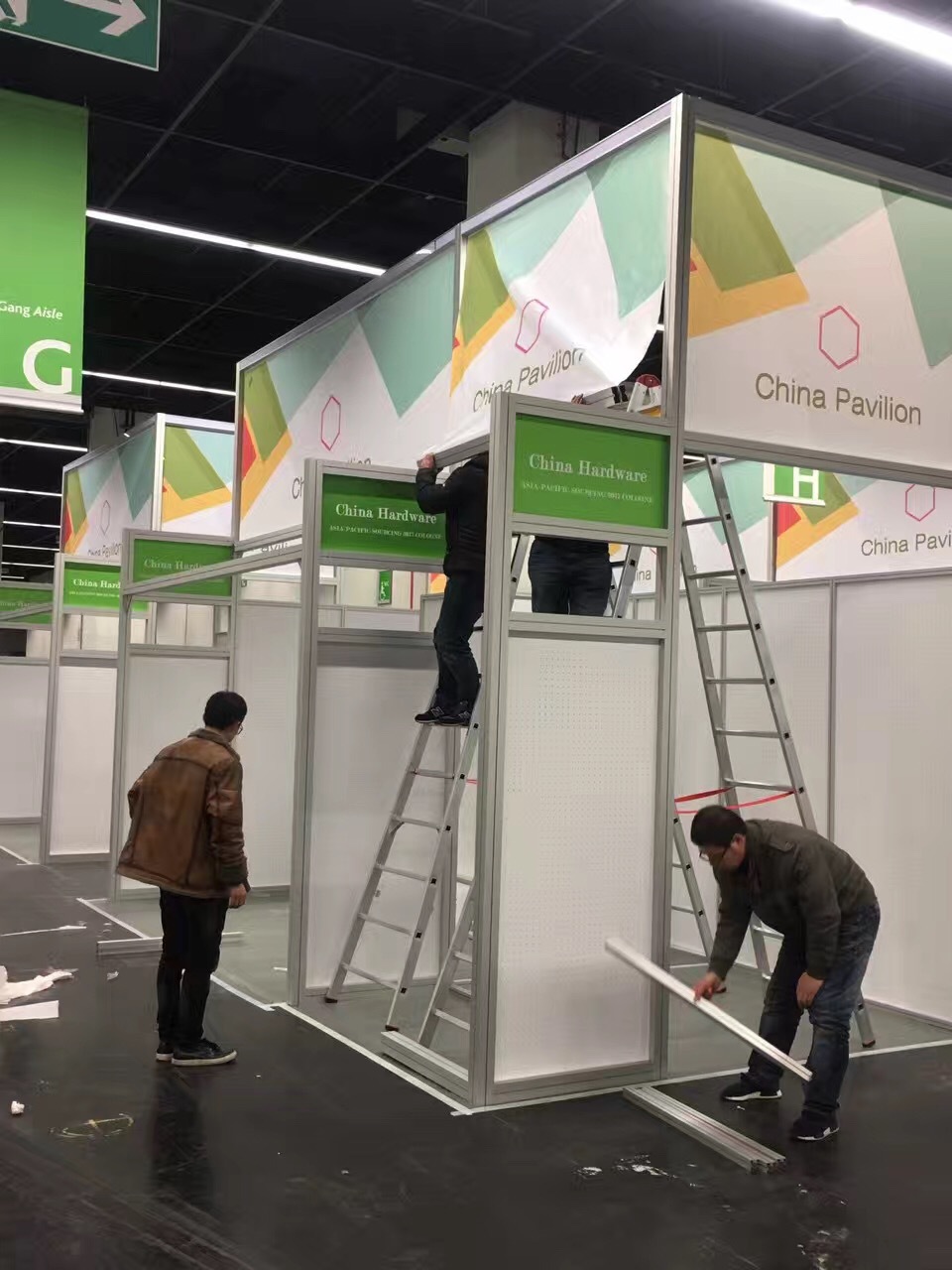 特装展会搭建方柱铝料60八面10分12槽 12分八槽 八分四槽八边卡布