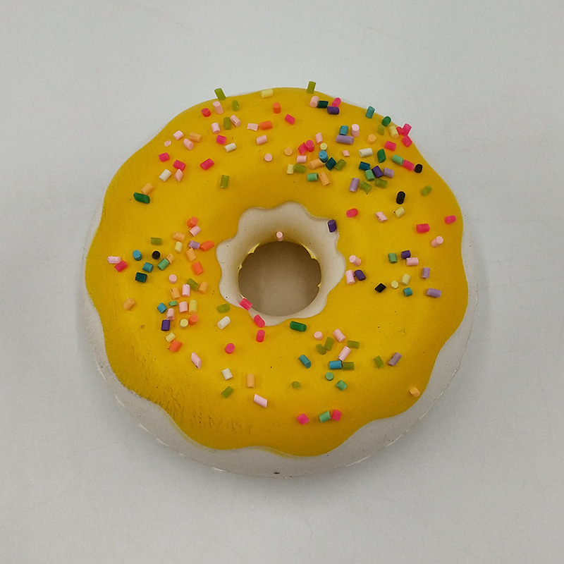 新款pu发泡仿真甜甜圈新奇特squishy儿童减压慢回弹玩具厂家直销