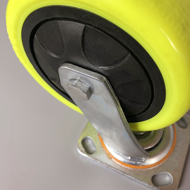 厂家直销高承重轮子物流拉货手推车轮子万向轮重型双轴承工业脚轮