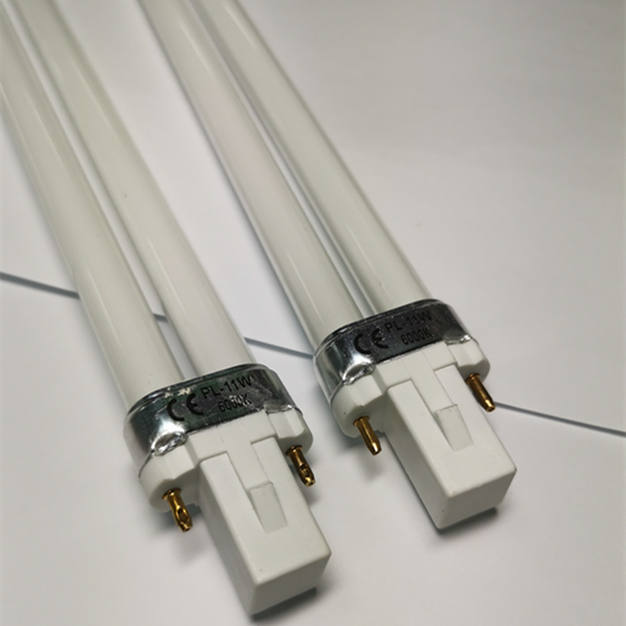 雪莱特 ydn-11台灯灯管2针浴霸照明灯泡pl-11w单u三基色护眼灯管