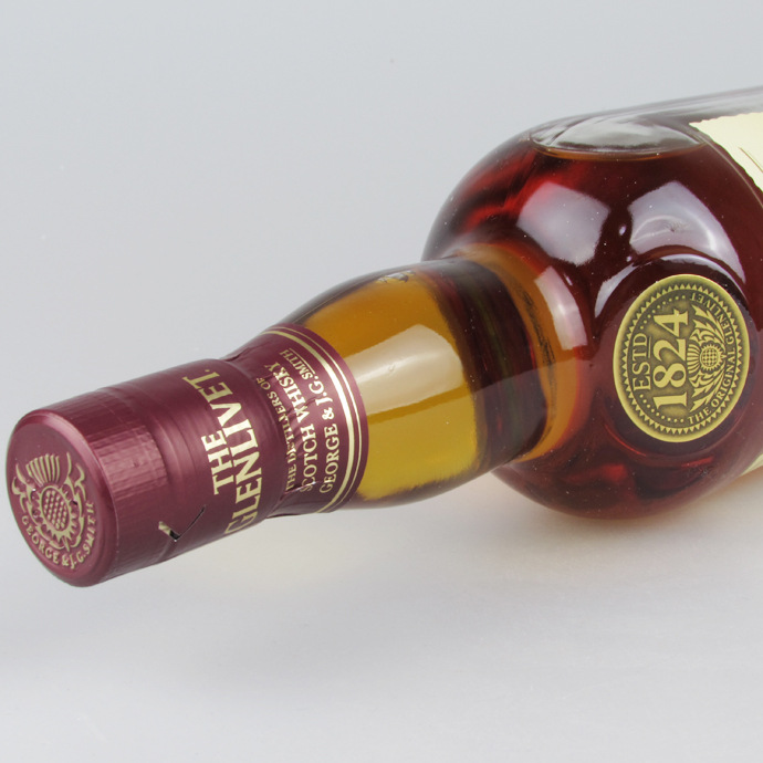 洋酒原装进口glenlivet 格兰威特15年单一麦芽苏格兰威士忌 700ml