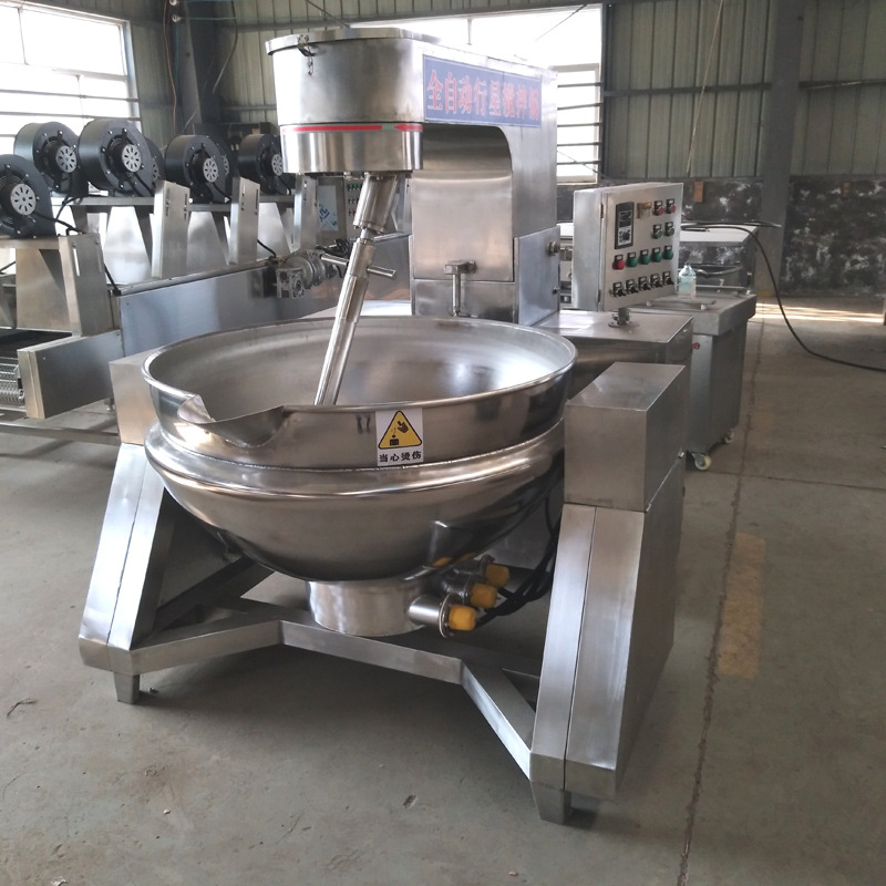 三誉直供全自动阿胶熬制锅膏药熬制设备jc300中药炒制机