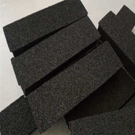 供应黑色开孔epdm慢回弹5mm风机隔音密封减震海绵 飞控减震棉