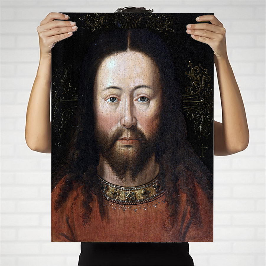 比利时家居餐厅客厅装饰画画芯画心meester米斯作品特悲伤之人