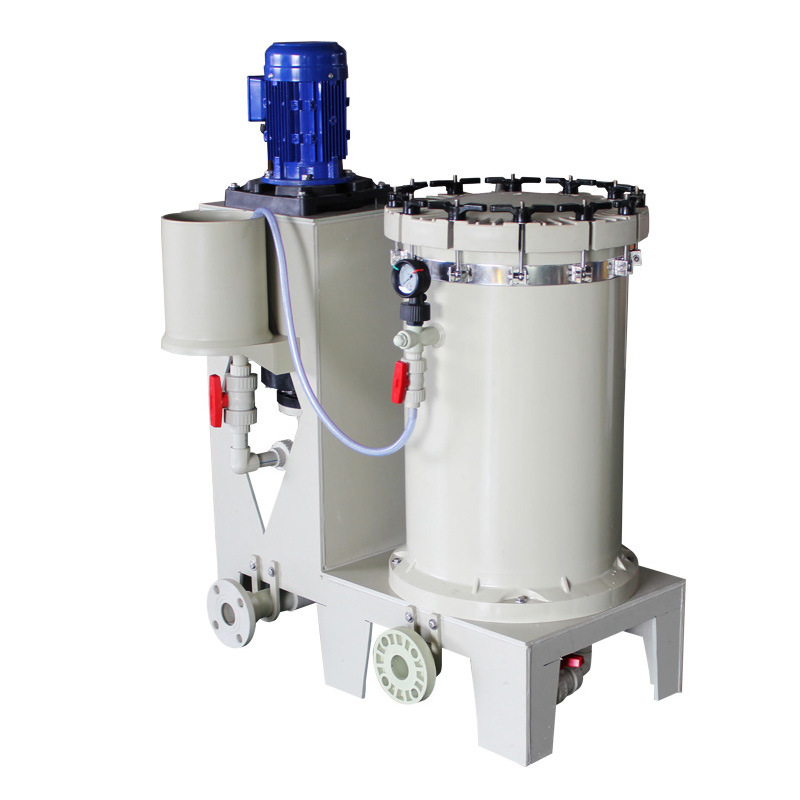 大流量化学镍过滤机 耐高温电镀过滤机 耐酸碱电镀镍药液过滤泵