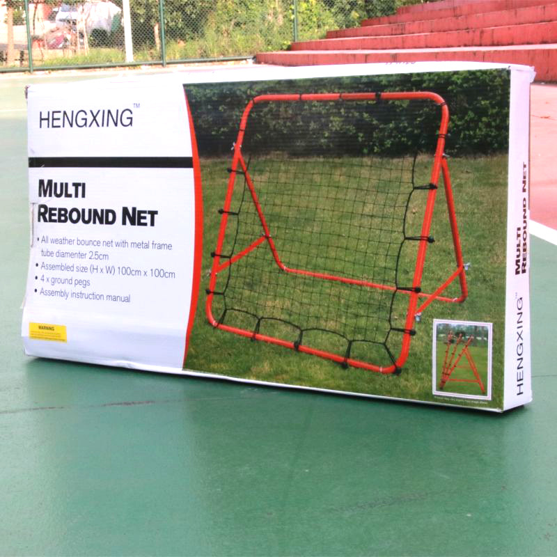 Portable Football Practice Bounce Net Foldable Outdoor Mobile Football Gate Golf Training Net Baseball Practice Net