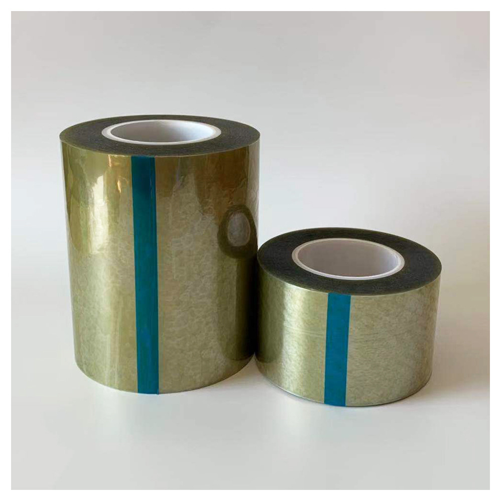 厂家直销金色pet防静电保护膜 耐高温高粘保护膜 光学保护膜定制
