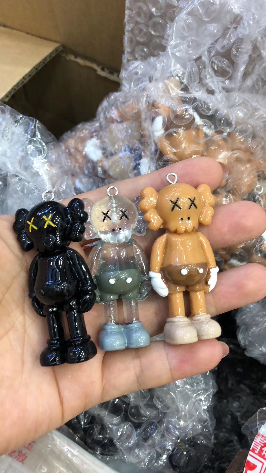 芝麻街ins可爱树脂公仔钥匙挂件汽车钥匙扣挂饰小清新情侣