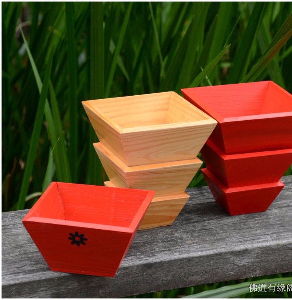 米升 米斗 量米老式升子四方仿古开业升子楔结婚用婚庆招财摆件