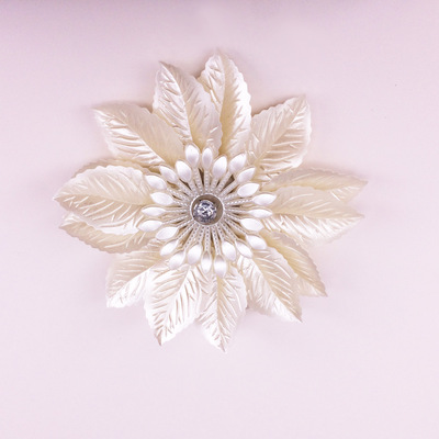 珍珠花-手工仿珍珠花朵加工定做来样来图