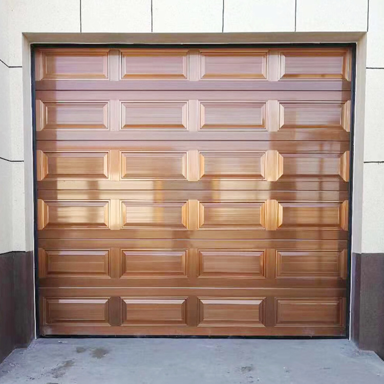 铝合金翻板车库门 电动翻板门 卷闸门车库门 铝合金门自动门