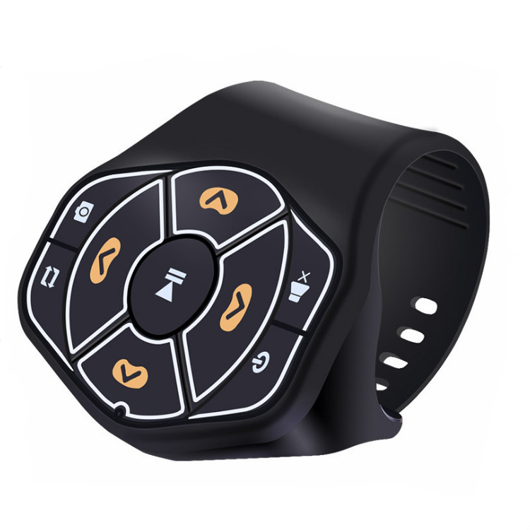 车载蓝牙控制器 新款汽车蓝牙方向盘手机遥控器 手机蓝牙遥控器