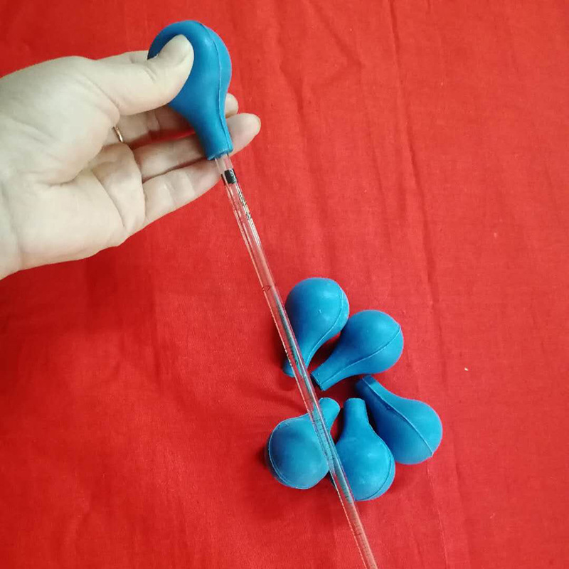 刻度滴管兰吸球 化学实验室用橡胶吸球 移液管吸球兰吸球