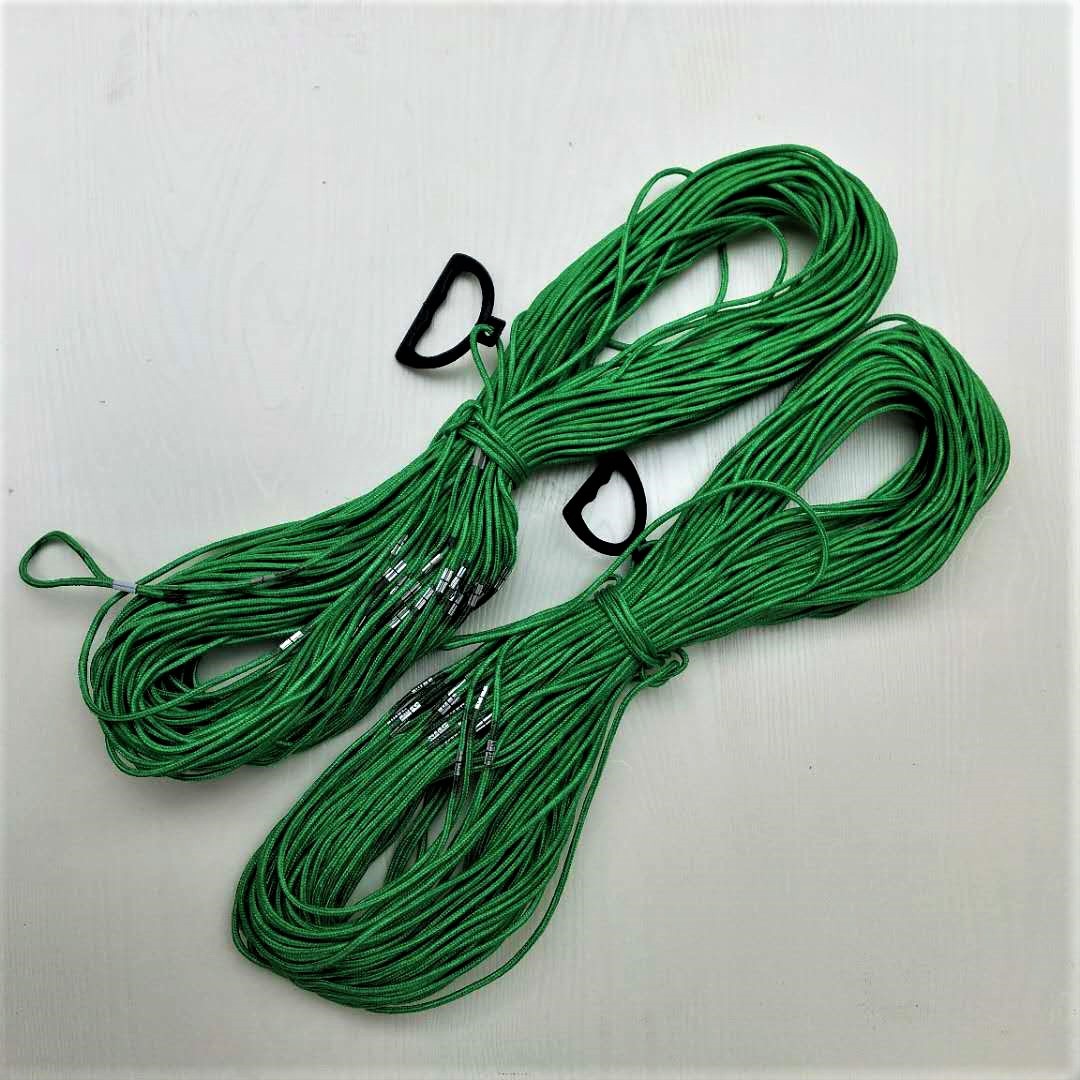 厂家直销红色50米100米测量绳精准测绘测距绳 工地测量绳