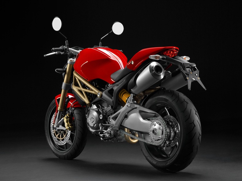 杜卡迪ducati 696 796 795 m1100改装配件 摩托车尾灯转向信号灯