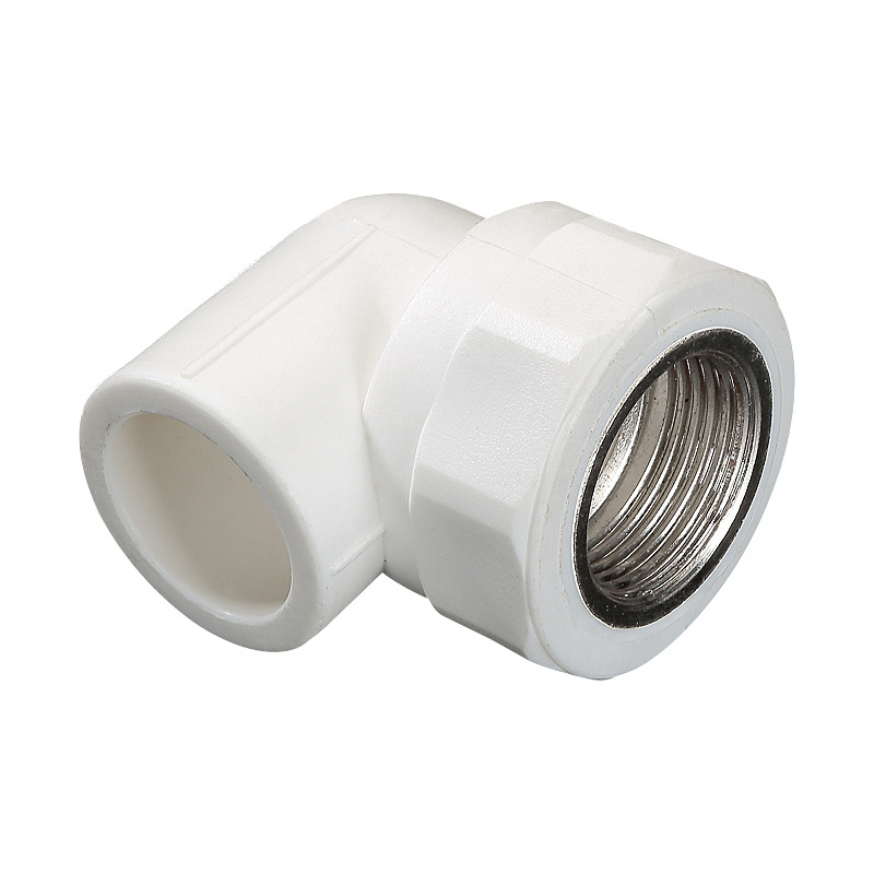 福州批发直供 ppr内丝弯头 4分热熔管 供应多种冷热水管材管件