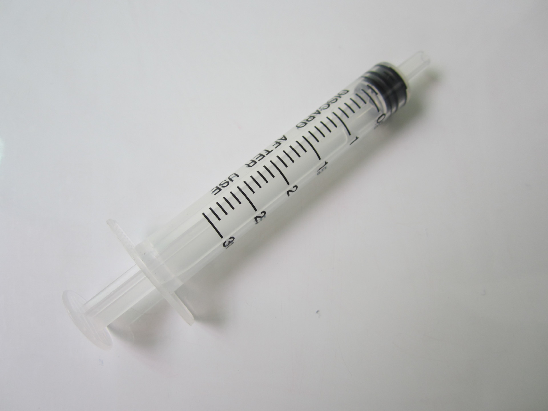 3ml毫升cc直口插口luer slip注射器针筒助推器