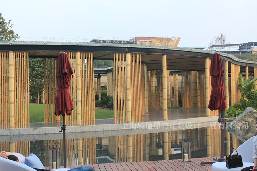 【境道】竹景观定制 竹长廊 竹廊架 竹装饰 竹走廊 竹廊
