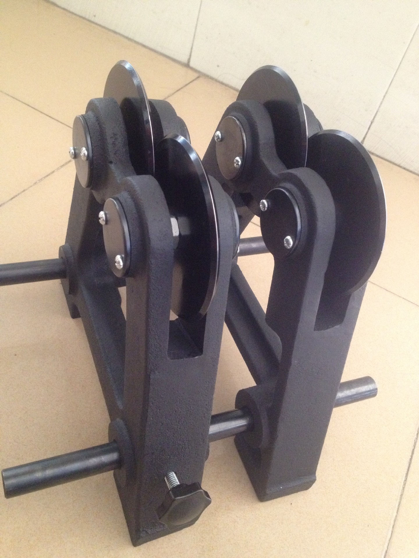 台湾原装yct精展滑轮式平衡台 滑轮平衡架砂轮平行架bw300 wbs300